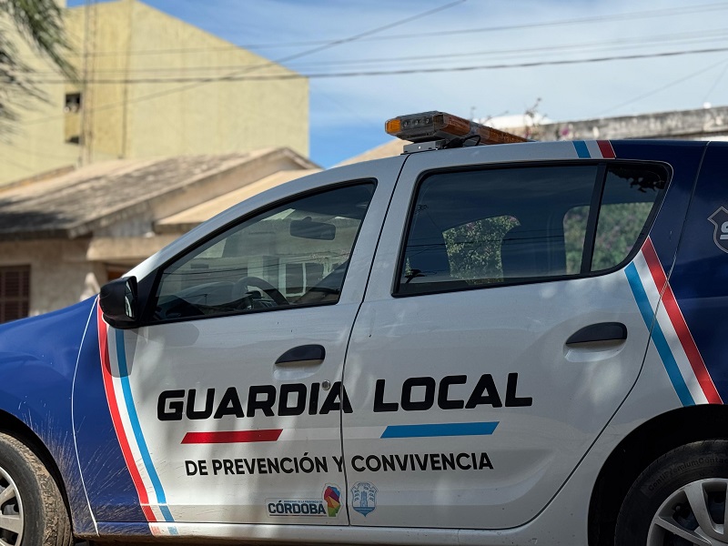 Morteros: Intervención de la Guardia Local ante una situación de intimidación